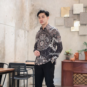 Jayabaya Batik BIMASENA II Kemeja Katun Furing Lengan Panjang