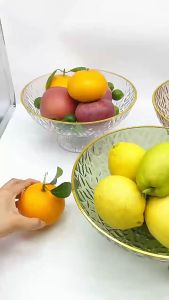 Piring Mangkuk Buah & Desain Gaya Modern Living Room Decor