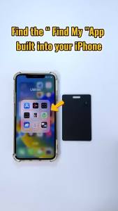 Wallet Tracker Card Wireless Charging Tracking Location Gps Locator Smart Tag Iphone  Device Find My Airtag Replacement