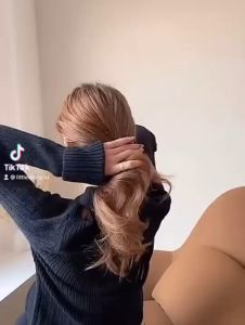 Jepit Rambut Model Cakar Hias Mutiara Imitasi Untuk Wanita/ klip rambut/ jedai kekinian/ jedai korea premium