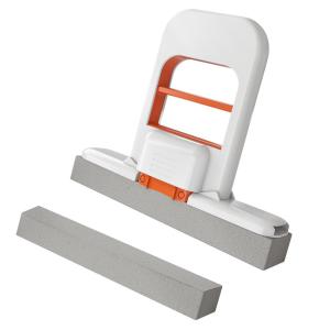 ‌Mini Handheld Mop for Window Wet/Dry Spray Cleaning Tool with Quick Water Absorption Bathroom Sink Glass Cleaner