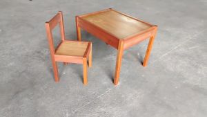 VV - JJ Children Junior Kid Study Table / Meja Kanak-kanak / Meja Tadika