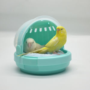 Tiger Skin Peony Taiping Small Parrot Finch Grosbeak Bird Breathable Out Cage Outer Box Basket Portable Cage