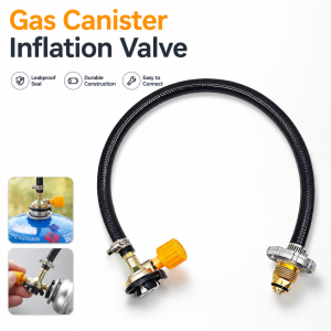 [Vodool Home Mall] One-Piece Cassette Filling Valve Convenient Adapter Valve Integrated Direct Connection Outdoor Inflation Valves Supplies