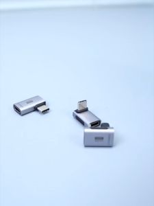 USB Type C 90 Degree L Shape Adapter Male to Female 8K 40Gbps Thunderbolt 4