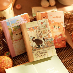 A7 ขนาดเล็กน่ารัก บันทึกเหตุการณ์แบบพกพา ปกหนังสือกระดาษ อุปกรณ์ธุรกิจทั่วไป บันทึกข้อความแบบไม่มีตัวอักษรในหน้ากระดาษ ชื่อเรียบเรียงด้วยเสียงอาวุธ