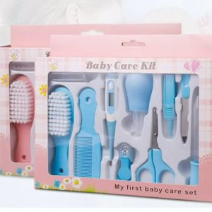 10/13Pcs Set Baby Kit Care Portable Newborn Baby Thermometer Nail Clipper Safety Baby Grooming Set Comb Care Finger Toothbrush Tool