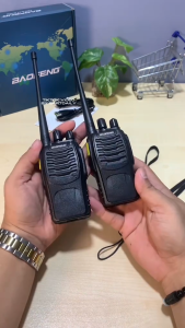 Baofeng 888SD Digital Interphone Analog Dual Mode Two-Way Radio 5W 16Ch 400-470MHz Type-C Charging Walkie Talkie Copy Frequency Set of 2