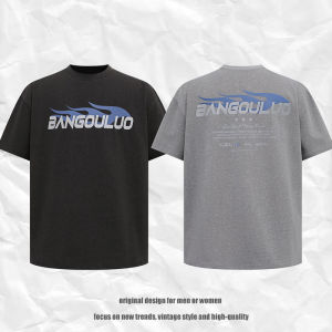 Áo Thun Tay Ngắn Dáng Rộng Phong Cách Hip Hop Thường Ngày in Chữ TKPA High Street American Fire Letter Dành Cho Nam