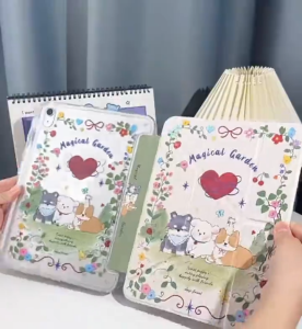 3+ y fold กันกระแทก เคสอะคริลิคใส for Xiaomi Pad 7 / 7Pro 6/6Pro Redmi Pad SE11 Redmi/PAD2 Huawei MatePad SE11/11.5พับ Y ใส่ปากกาได