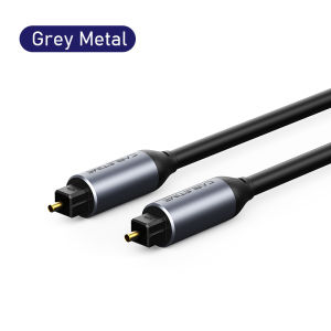 CABLETIME Toslink Cáp Âm Thanh Quang Kỹ Thuật Số SPDIF HIFI Đồng Trục Cho Loa Blu-ray PS4 Xbox TV - Bao Gồm Bộ Chuyển Đổi Kim Loại