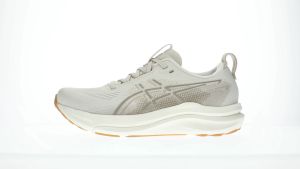 ASICS Women GEL-KAYANO 33 Running Shoes in Oatmeal/Cream