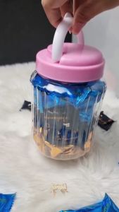 Toples Ruby 1 kg Kedap Udara Tempat Kue Permen Snack Parcel Makanan