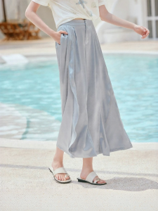 XIANGYING | Flowy Loose Thin Trousers