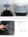 Hộp Nhựa Chống Tĩnh Điện Hình Chữ Nhật Màu Đen Để Đựng Vật Liệu Sắp Xếp Hộp Đựng Linh Kiện Có Nắp Bao Bì Lưu Trữ Dụng Cụ. 