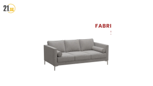 (TWENTYONE) Fabric Latex Sofa Series ( Available in 3 Seater / 2 Seater with Chsie / Covers are Removable and Washable)