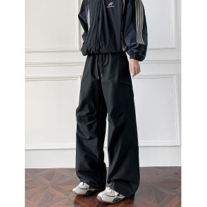 กางเกงขายาวผู้ชายสำหรับกิจกรรมกลางแจ้ง กางเกงลำลอง กางเกงขายาว ทรงขาตรง กันลม กันน้ำ พับได้ ดีไซน์ สำหรับเดินป่า กางเกง สไตล์ใช้งานได้จริง หลวม ทรงพอดีตัว