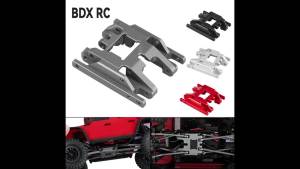 BDX RC Hợp Kim Nhôm Tấm Chống Trượt Hộp Số Khung Đế Nẹp Cho TRX4M 1/18 Quy Mô RC Xe Bánh Xích Phụ Kiện Ô Tô Truyền Động Gắn