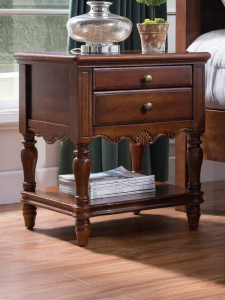 American Country Style Minimalist Bedside Drawer 58cm