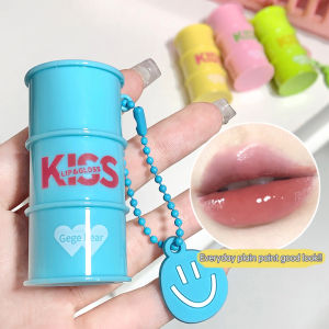 💄Orifa Gege Bear Lip Gloss Kaca Cermin Dopamin Musim Panas / Melembabkan dan melembabkan lip gloss