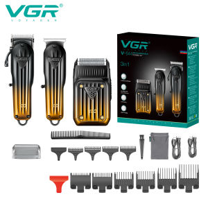 VGR 644 gradient hair cutting combination electric shaver rechargeable professional mens hair clipper carving electric pusher