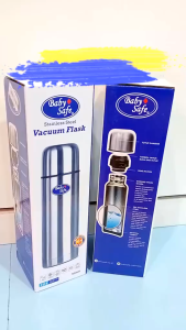 BABY SAFE Stainless Steel Vacuum Flask TER01 350ml / TER02 500ml | Termos Air Stainless Steel