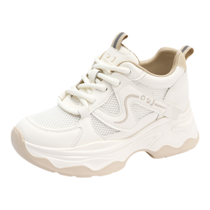 Josiny | Platform Height-Increasing Dad Shoes / White