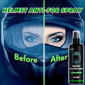 Anti-Fog Spray 100ml- Motorcycle Helmet Visor Car Windshield Eyeglasses Bathroom Mirror Instant Clear Vision Coating