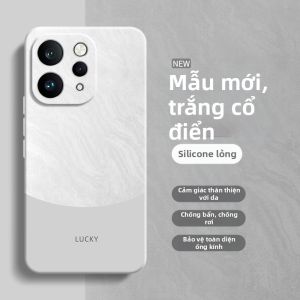 DAOWAIREN | Vỏ Bảo Vệ Silicone Chất Lỏng Đơn Giản cho vivo S50/S50Pro Mini Toàn Diện Chống Rơi