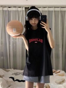 SHUQINGLAI | Cotton Summer Wear Sleeveless Vest Loose