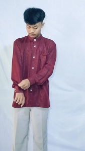 kemko sultan kemeja pria premium baju koko sultan terbaru lengan manset panjang kancing snap