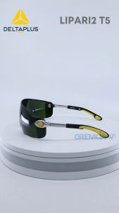 Delta Plus LIPARI2 T5  Welding Safety Glasses  Shade 5 Lens  Anti-Mist Anti-Impact Protection