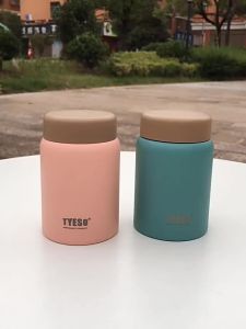 TYESO | Bình Giữ Nhiệt Bằng Thép Không Gỉ Tyeso 220ml/280ml Bình Đựng Thức Ăn Cách Nhiệt Mini Cốc Bỏ Túi Di Động Dành Cho Nhân Viên Văn Phòng Bình Nước Thân Thiện Với Môi Trường Với Khả Năng Giữ Nhiệt 6-12 Giờ