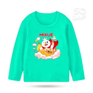 kaosviral/kaos MIXUE anak usia 1-12 tahun lengan panjang