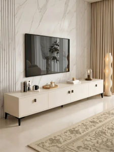 ZHUOHE | Giá Đỡ TV Hiện Đại Phong Cách Tối Giản có Khoảng Trống Lưu Trữ