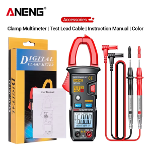 ANENG | Clamp Meter Digital ANENG ST183 AC Current Mini Clamp Multimeter True RMS Pliers Ammeter Auto Range Multimeter