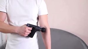 KH-740 ปืนนวดกล้ามเนื้อไฟฟ้า 5 ระดับ ปรับได้, นวดไหล่ คอ หลัง แขน ขา