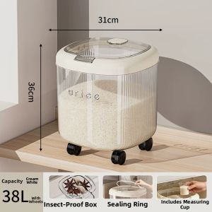 NIGESI | Ant-moisture Airtight Grain Storage Container 60L