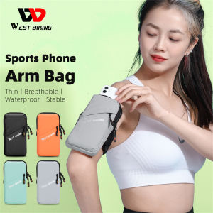 ถุงใส่ของรัดแขนวิ่งปั่นจักรยานตะวันตกกระเป๋าโทรศัพท์แขนกระเป๋าคล้องแขนกีฬากลางแจ้งกันน้ำสะท้อนแสงที่ยึดโทรศัพท์มือถือกระเป๋าใส่โทรศัพท์ปั่นจักรยานวิ่งชุดโทรศัพท์มือถือขี่จักรยาน