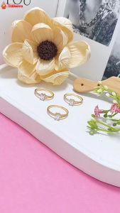 Cincin Emas Asli 10K Bersurat Model Maudy J5 Ismoyo Cincin K-Gold Dengan Diamond Cincin Emas Untuk Ukuran 19-22 Cincin Dengan Batu Permata Berkilau - Lazada