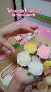 ส่งฟรี ช็อปขั้นต่ำ ฿99 (ส่งไว) กลีบเลี้ยงใบผ้า ใบไม้ 3 แฉก 6 แฉก ฐานรองดอก ใบไม้งานประดิษฐ์ ถุงใหญ่ 700-800 ใบ ต่อถุง