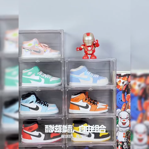 JIJI.SG Hanno Acrylic Transparent Shoe Storage Box Stackable SG