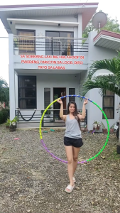 Japan Osaka Family Hula Hoop Toy 77cm Large Gym Slimming Workout Hoops Weight Loss Indoor Outdoor