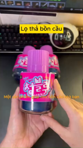 CHAI THẢ BỒN CẦU HƯƠNG NGÀN HOA CHUYÊN TẨY RỬA KHỬ MÙI TOILET NGĂN MÙI HÔI DIỆT VI KHUẨN DUY TRÌ SỰ SÁNG BÓNG CỦA GỐM MEN