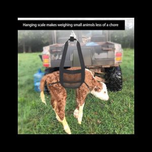 Selempang Timbangan Berat Gantung Dapat Dilipat Dengan Tali Adjustable Untuk Menimbang Anak Sapi Domba Kambing Ternak