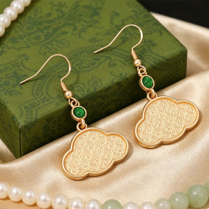 Ruyi Cloud Design DIY Earrings Pair