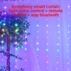 Simple Smart Curtain Lights: Window Bedroom & Outdoor Christmas Decoration