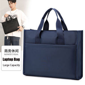 MORNA Mens Laptop Bag Briefcase Nylon Business Handbag Large Capacity Office Bags