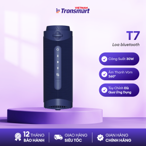 Loa Bluetooth Tronsmart T7 | Công suất 30W | Chống nước IPX7 | Âm thanh siêu trầm | Bảo hành 12 tháng.
