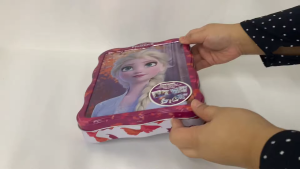 Frozen 2 Disney Happier Tin Gift Set with Activity Book Storybook Stickers Press-Outs & Activity Scene for Children